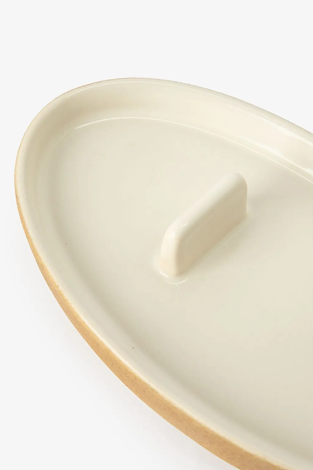 WItte keramieken wierookhouder