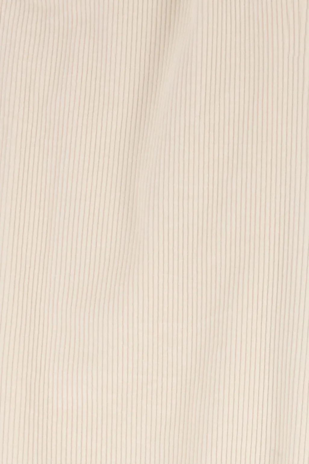 Witte mid waist wide leg corduroy broek