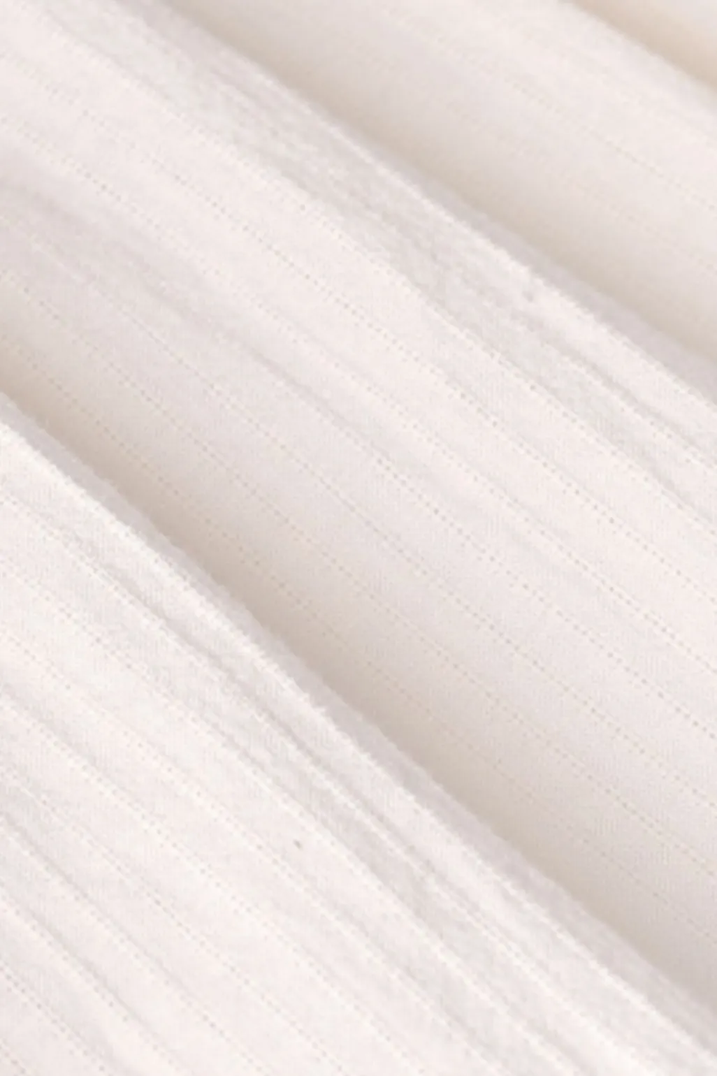 Witte midi jurk met embroidery