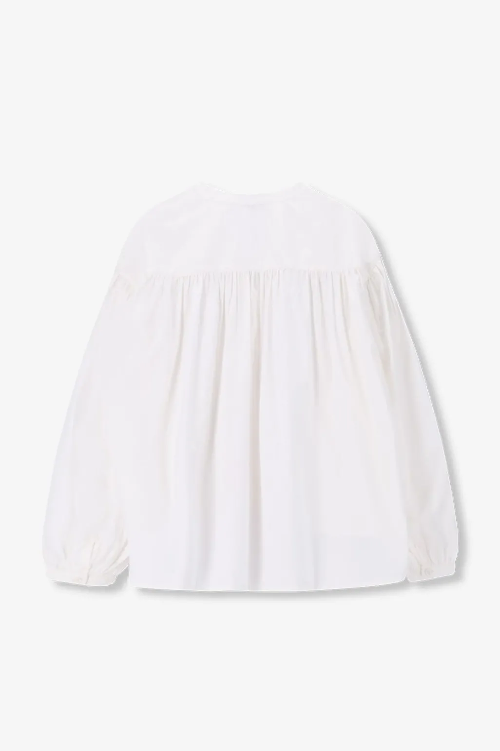Witte oversized blouse