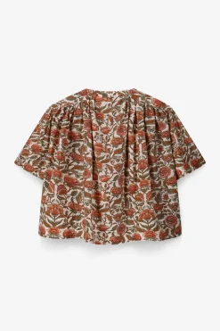 Witte top met print