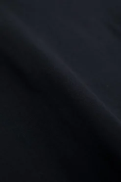 Zwart basic katoenen t-shirt