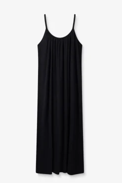 Zwarte maxi jurk