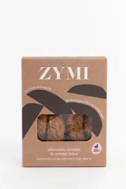 Zymi Biscuits Almond Orange Juice Sesame